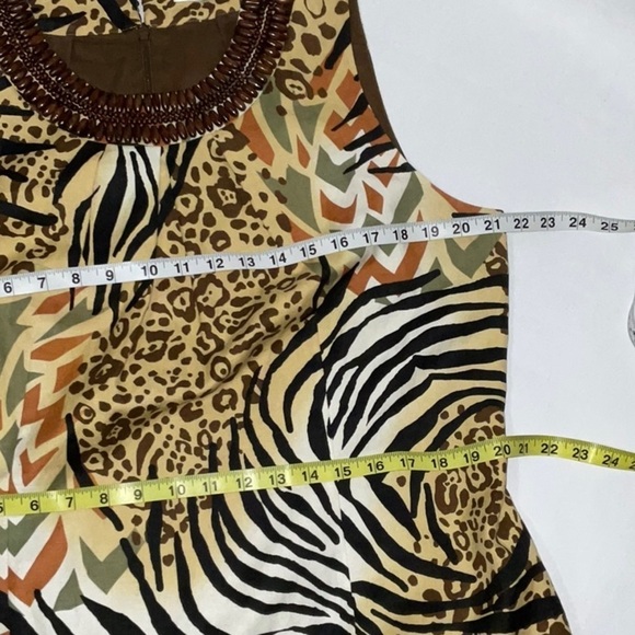 Peter Nygard Animal Print Dress - Picture 6 of 8
